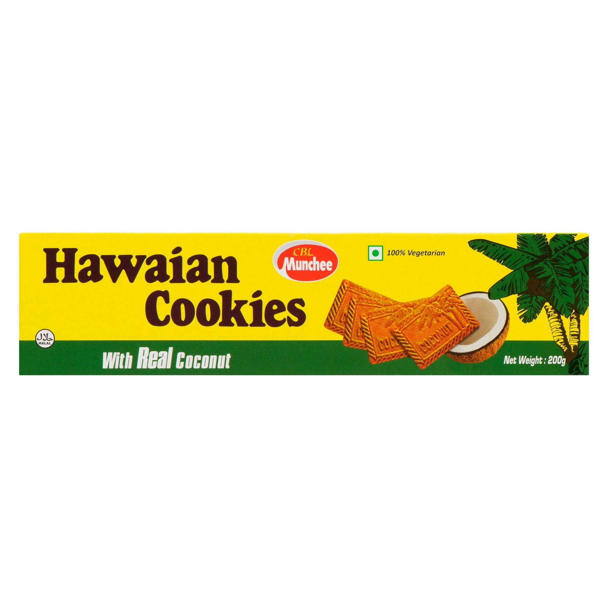 Biscuits Munchee Hawaïens Grace, 200g Boîte