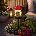 thumbnail image 4 of Solar Garden Fairy House Stake Lights Outdoor Decorative Resin Cottage with Solar Panel for Patio Pathway and Fall Halloween Yard Decor Supplies, 4 of 5