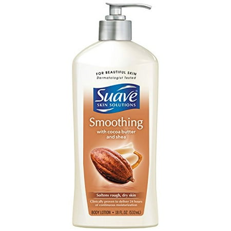 Suave Skin Solutions Body Lotion, Smoothing with Cocoa Butter and Shea 18