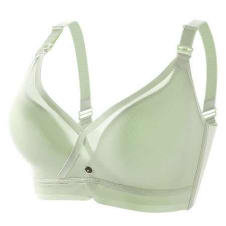 Xiaoxatg Women Solid Nursing Bra Push Up Sagging Pregnancy Comfort Thin Traceless Bra Womens Workout Bras