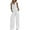 White, variant on (clearance Sale)MSJUHEG Two Piece Sets Womens Tops Lounge Pants Women 2 Outfits Solid Color Cotton Linen Button Down Shirt Vest Tank Tops and Wide Leg Pants Set Tracksuit Fall Tops Beige L