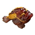 thumbnail image 1 of serony Tea Pet Ornament Tea Accessories will change back Chinese Kungfu Toad Figurine Color Changing Colors S, 1 of 6