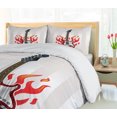 thumbnail image 5 of Ambesonne Guitar Duvet Cover Sets, Cool Electric Item, 2-Queen, Pearl Multicolor, 5 of 7