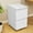 White, variant on Uforic 2 Drawer File Cabinet with Lock, 20'' Deep Office Vertical Files, Mobile Metal Filing Cabinet,Rolling File Cabinets for Letters/Legal/A4 Size,White