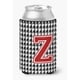 thumbnail image 1 of Aislante de Bebida de Lata o Botella Monograma Inicial Z Caroline's Treasures, 1 of 1