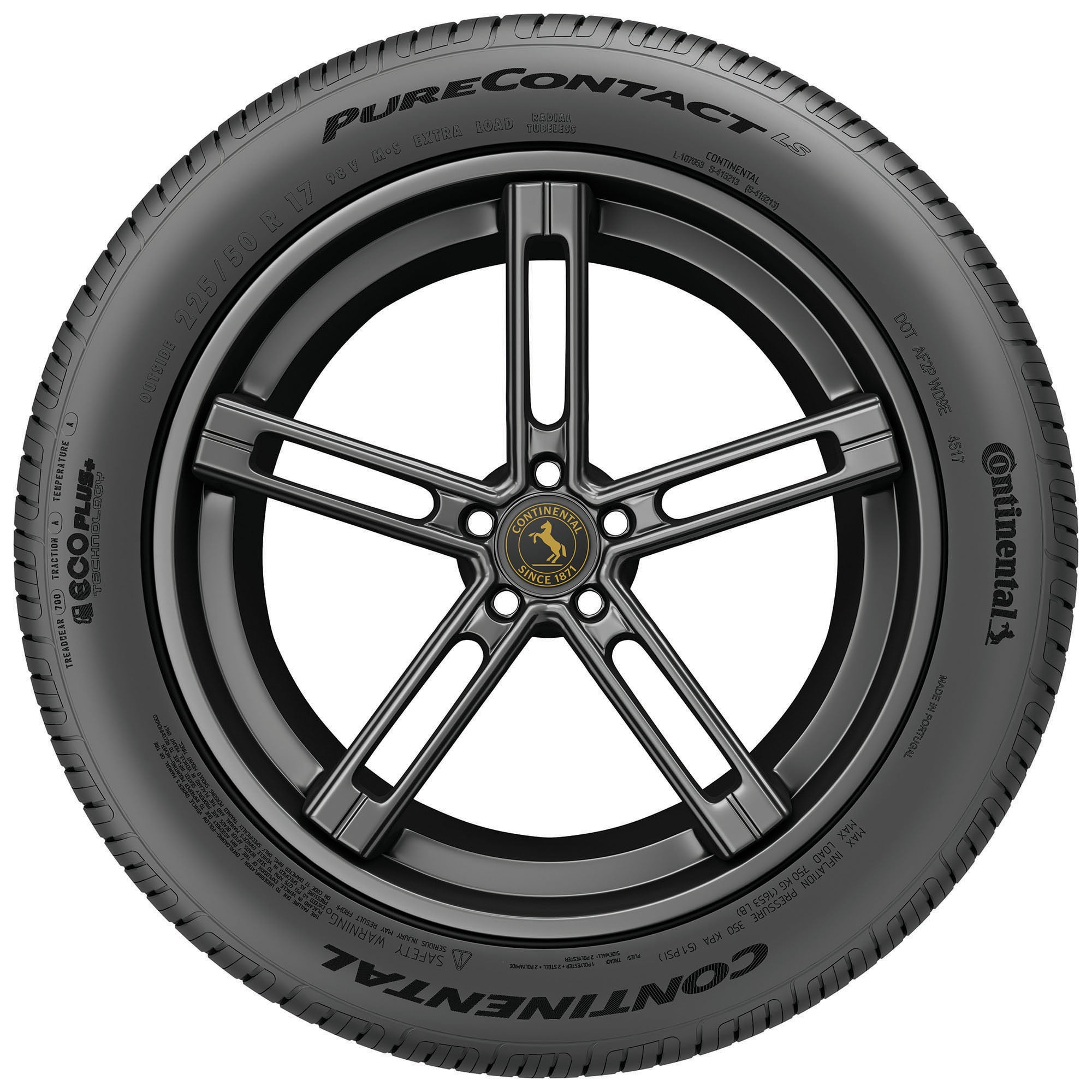 Continental PureContact LS 245/45R20 99V BSW All Season Tire simolary.com 11 Continental PureContact LS 245/45R20 99V BSW All Season Tire Simolary simolary.com 11