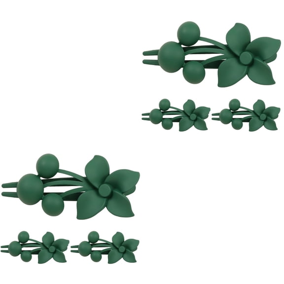 MLINS 2 Pieces Clips for Hair Barrette Miss 11.00X5.00X4.00CM Green