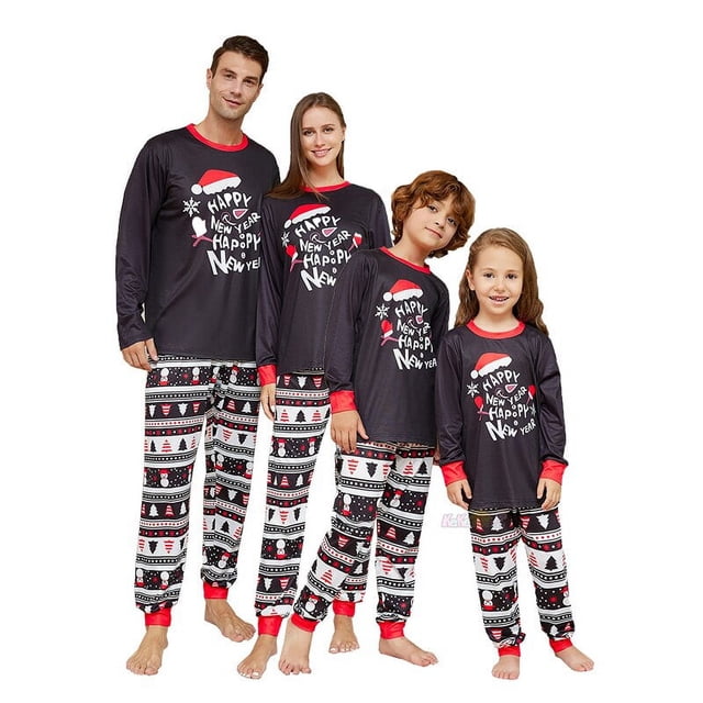 Pijamas familiares de Navidad para mamá, hija, papá, hijo, conjunto de pijamas de Navidad a juego, ropa de dormir suave, ropa de perro Pjs familiar, 2023