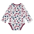 thumbnail image 3 of Infant White Colorado Avalanche Quick Learner Long Sleeve Bodysuit, 3 of 3