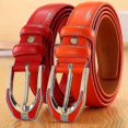 thumbnail image 2 of Women's Fashionable Leather Belt with Pin Buckle - Candy Colors for Stylish Pants Outfits, 2 of 5
