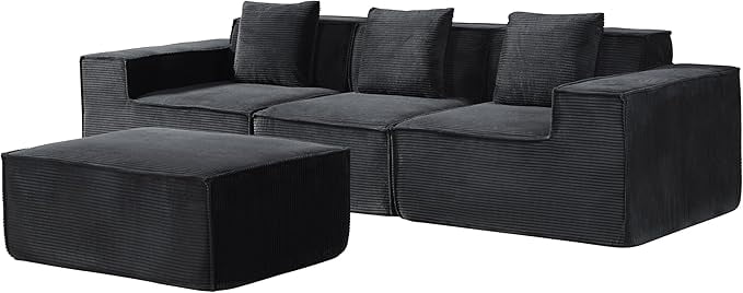 L shape modular sectional sofa