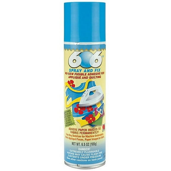Odif 606 Spray And Fix Fusible Adhesive, 6.5 Oz.