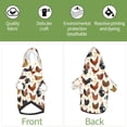 thumbnail image 6 of Junzan Roosters And Chickens Dog Hoodie Puppy Sweater Sweatshirt,Cold Weather Coat Pet Clothes for Dog Cat-Medium, 6 of 9