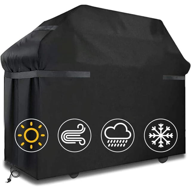 Funda impermeable para barbacoa NQ a prueba de viento 170 x 61 x 117 cm