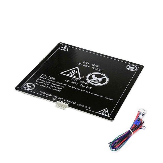 Película de cama calefactora MK3 duradera para impresora 3D, superficie plana sin burbujas, fácil de usar