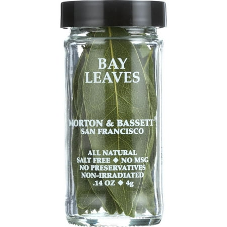 Morton & Bassett Spices Bay Leaves, .14 Oz (Pack Of