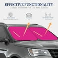 thumbnail image 4 of Haiem Darkmagenta Car Windshield Sun Shade (2 Pieces) Foldable Windshield Sun Shade Car Accessories for Truck SUV Pickup-Medium, 4 of 7