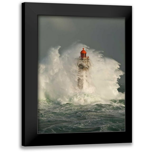 Guichard, Jean 12x14 Black Modern Framed Museum Art Print Titled - La Jument