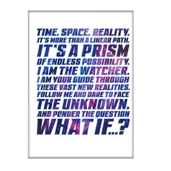 Marvel Comics What If Quote Ata-Boy Magnet 2.5" x 3.5"