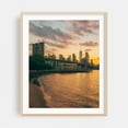 thumbnail image 2 of Sunset from DUMBO 04 - Brooklyn New York Photography City Sunset Skyline Bridge Water Architecture Unframed Wall Art Print 20 x 24 inches, 2 of 13