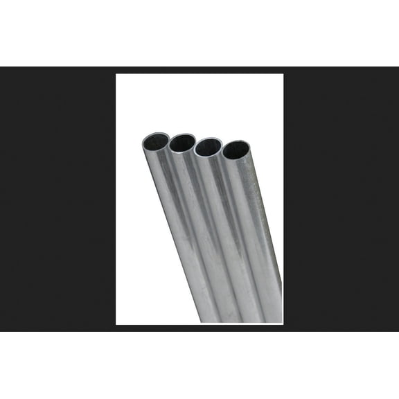 K&S Metal Tubing - Aluminum, Round, 5/32" Diameter, 36"