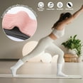 thumbnail image 4 of Bocaoying 4 Pairs Women's Scrunch Slouch Socks with Grips, Breathable & Stretchy Long Casual Socks Non-Slip for Pilate, Barre, Yoga, Gym, US Size 5-10, 4 of 9