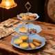 thumbnail image 5 of Marco De Plástico Soporte decorativo de 3 niveles para cupcakes, bandeja para postres, torre para fiestas, bodas Rkxzt, 5 of 9