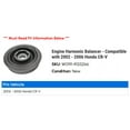 thumbnail image 2 of Engine Harmonic Balancer - Compatible with 2002 - 2006 Honda CR-V 2003 2004 2005, 2 of 4