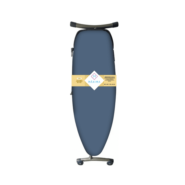 Funda Repuesto para Burro de Planchar Jumbo 135cm x 48cm 100% Algodón +Teflon Máxima Hogar