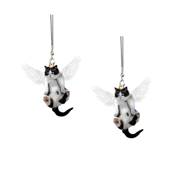 Binwennn Ornement Suspendu Mignon de Voiture avec Aérospère Colorée Nouvel Ornement Suspendu Perles Transparentes Guirlande de Canne en Bonbon avec Lumières Traditions de Noël en Vitrail Guirlande de Fenêtre en Épinette