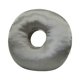 thumbnail image 2 of Almohada de perforación de oreja o soporte en forma de cuello para la oficina en casa cubierta extraíble mezcla ergonómica de algodón suave de 30 cm gris oscuro, 2 of 8