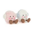 thumbnail image 1 of 1 Pack of Jellycat Amuseables Toastie Pink and White Marshmallows, 1 of 1