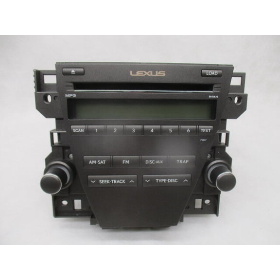 Pre-Owned 2007-2009 Lexus ES350 AM FM CD Radio Receiver OEM LKQ - Verify Specific Vehicle Fitment In Description - (Good)