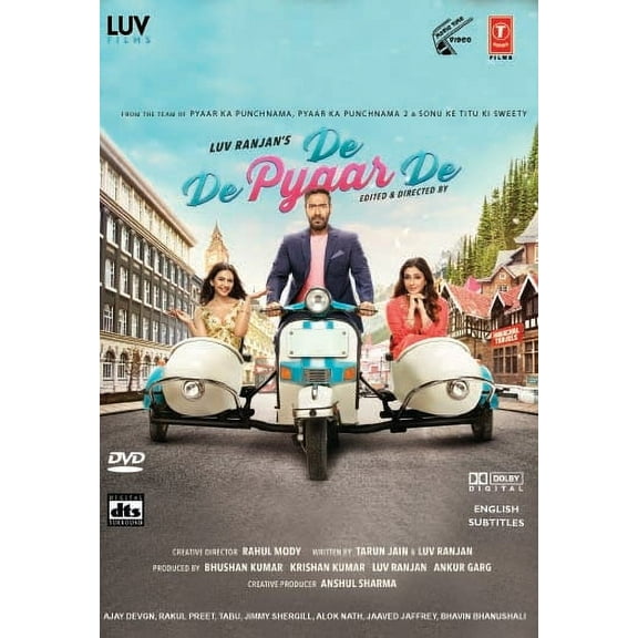 De De Pyar De Hindi Movie - Film DVD -English Subtitles(NTSC)