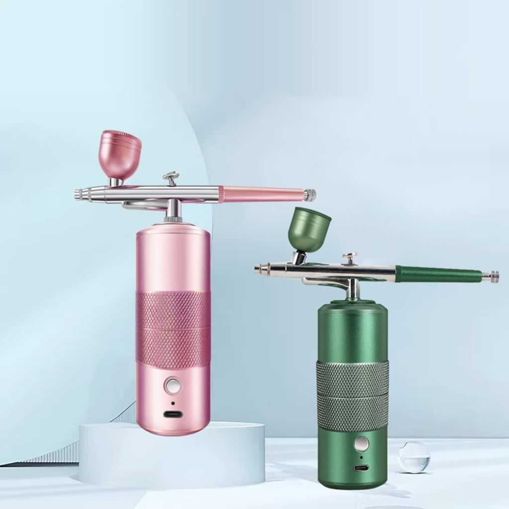 SDFGTstore Airbrush Kit with Compressor High Pressure Cordless Airbrush Guns Portable