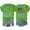 Green, variant on Womens T Shirts Let'S Fiesta Letter Print Short Sleeve Crew Neck Tee Tops Summer Comfty Party Casual Style T‑Shirts