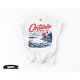 thumbnail image 3 of Lake Ontario Great Lakes T-shirt Lake Ontario Graphic Tee Cream Lighthouse Design Shirt Nature Lover Tee, 3 of 8