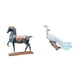 thumbnail image 1 of Escultura De Caballo De Pie Y Pavo Real Para Escritorio, Sala De Estar, Estantería, Adorno De Jardín, Decoración Feng Shui Del Hogar, Artesanías, Estatua, 1 of 8