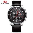 thumbnail image 1 of Reloj de cuarzo para hombre, de cristal, moderno y de ocio, 1 of 8
