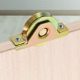 thumbnail image 4 of 3.1inch Sliding Door Pulley, 1Pack V Groove Caster Single Wheels, Gold, 4 of 7