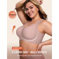 thumbnail image 2 of Bra LetsJoli Supportive Wireless Push Up Cobertura Total XL, 2 of 6