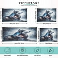 thumbnail image 2 of Adorable Wolf in Night Plush Pillow Cases Standard Size Ultra Soft Warm Pillowcases with Zipper 20"x26", 2 of 9