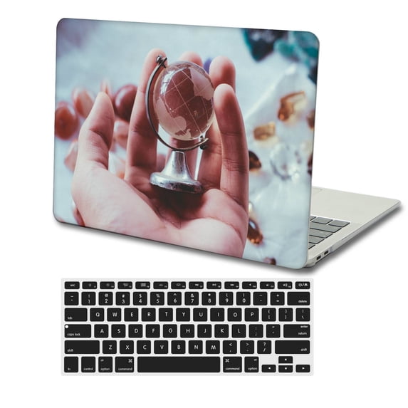KSK KAISHEK Hard Shell Cover for Old Version MacBook Air 13" 2010 - 2017 A1466 A1369 + Black Keyboard Cover, Animal A 0296