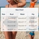 thumbnail image 3 of Trajes de baño Amzcrzy Tankini para mujer, bikini para mujer, trajes de baño de color sólido sin mangas de gran tamaño, traje de baño dividido, traje de baño sin mangas, naranja, S, 3 of 7