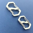 thumbnail image 6 of Stainless S Types Carabiner Keychain Clip Spring Lock Key Hook Clip Buckles Belt Key Holder Keychain Carabiner with Lock, 6 of 9