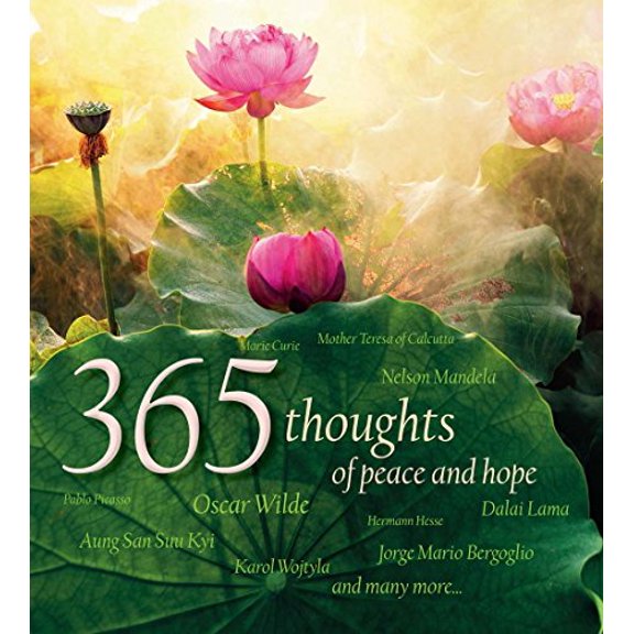 Pre-Owned 365 Thoughts of Peace and Hope (Hardcover) 885440845X 9788854408456