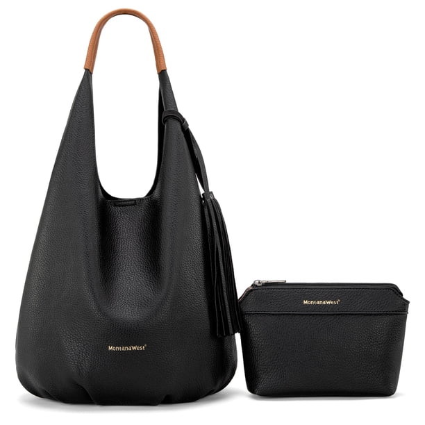Conjunto de Bolsa de Hombro Slouchy Hobo Montana West para Mujer
