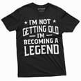 thumbnail image 3 of Men's Funny becoming legend getting old T-shirt Grandpa dad papa Birthday Father's day Gift Tee (XX-Large Military Green), 3 of 7
