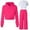 X#773RD31326, variant on CAIVO Child Girls 2 Piece Hooded Tracksuit Soft Comfy Athletic Outfit Sets Long Sleeve Tops And Pants Play And Casual Wear 7-8 Years