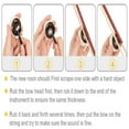 thumbnail image 4 of Alvantor 1/4 Size Acoustic Violin Set for Kids Ages 5-7 - Natural Wood with Case and Accessories, 4 of 8